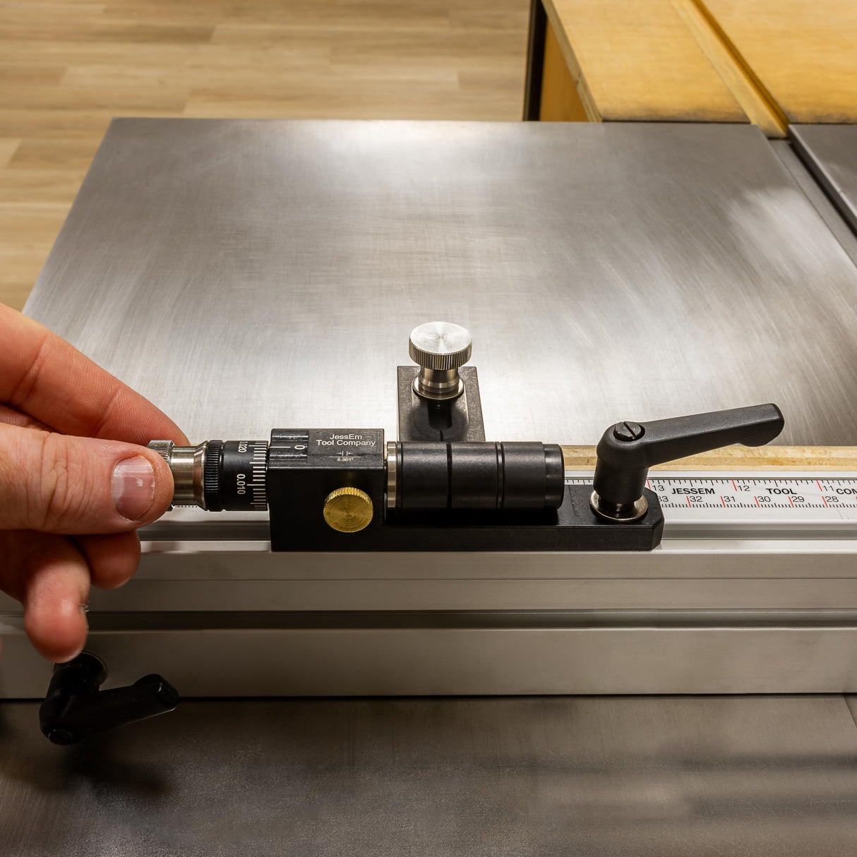 JessEm 07150 Mite-R-Excel II Miter Gauge with Micro Adjuster JessEm