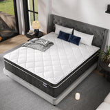 Ruoysun King Size Mattress, 14 inch Hybrid Mattress King, Firm King Mattress with Gel Memory Foam & Independent Pocket Spring, Cooling & Breathable Mattress in a Box, Pressure Relief, Upgraded Support Ruoysun