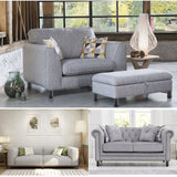 OwnMy 4PCS 4 Inch Stainless Steel Furniture Legs Feets Metal Cabinet Legs, Adjustable Round Metal Furniture Replacement Legs Corner Feets Heavy Duty Table Leg Extenders for Sofa Couch Chair OwnMy