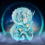 iSANMATE 3D Printer Filament, PLA Filament 1.75mm Dual Color Filament, Shiny Silk PLA Coextruded Filament, 1 kg/Spool (Lake Green and Silver) iSANMATE