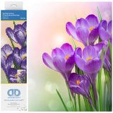 DIAMOND DOTZ Spring Crocus Diamond Painting Kits for Adults - Diamond Art Kits a Relaxing Creative Craft Kit with Dotz Gems 13x9 DIAMOND DOTZ