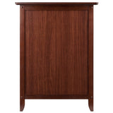Winsome Wood Eugene Accent Table, Walnut, FURNITURE Winsome