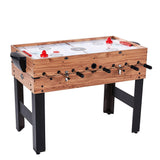 Lancaster 3 in 1 Pool Billiard, Slide Hockey, Foosball Arcade Table (Open Box) Lancaster Gaming Company