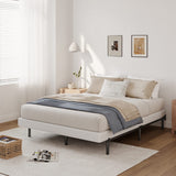 THEOCORATE King Box Spring and Cover Set, 5 Inch Low Profile Metal BoxSpring, Heavy Duty Structure, Mattress Foundation, Noise Free, Non-Slip, Easy Assembly THEOCORATE