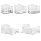 Dream On Me Kaylin 5-in-1 Convertible Crib in White, Greenguard Gold Certified 56x31x47 Inch (Pack of 1) Dream On Me