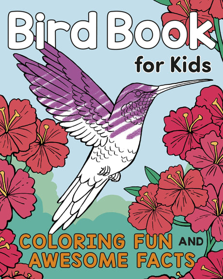 Bird Book for Kids: Coloring Fun and Awesome Facts (A Did You Know? Coloring Book) WoodArtSupply