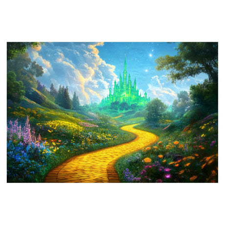 IREDLII DIY Diamond Art Kits for Adults Classic Movie Scenes, Full Drill Round Rhinestone Diamond Painting Kits for Adults, Cross Stitch Embroidery Canvas for Crafts Home Wall Decor 50x40cm IREDLII