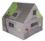 Pacific Play Tents 69790 Kids Tree House Hide-Away Wood Pole Frame Playhouse, 43" x 43" x 45", Green Pacific Play Tents