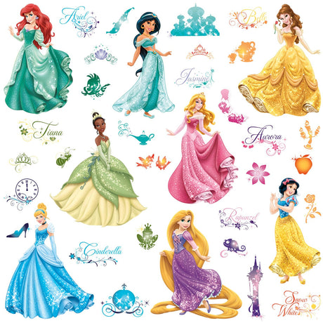 RoomMates Disney Princess Royal Debut Peel and Stick Wall Decals , RMK2199SCS RoomMates