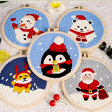 2 Pack Adjustable Felting Threader Needle Embroidery Punch Needle Pen Tool for DIY Handmade Art Crafts Embroidery Rug Stitching Applique Embellishment Tucnoeu