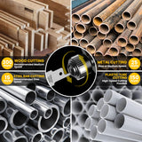 Cordless Reciprocating Saw for DeWalt 20V Battery, 3 Variable Speed 0-3500 Brushless Recipro Saw, Tool-free Blade Change, 4 Saw Blade Potable Recipro Saw kit for Wood/Metal/PVC Cuts - Tool Only YAWV