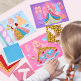 JoyCat Paint with Water Coloring Books, Art & Craft Activity, Princess No Mess Art for Kids Ages 4-8, Craft Kits & Supplies, DIY Creative Activity, Presents for Girls & Boys JoyCat