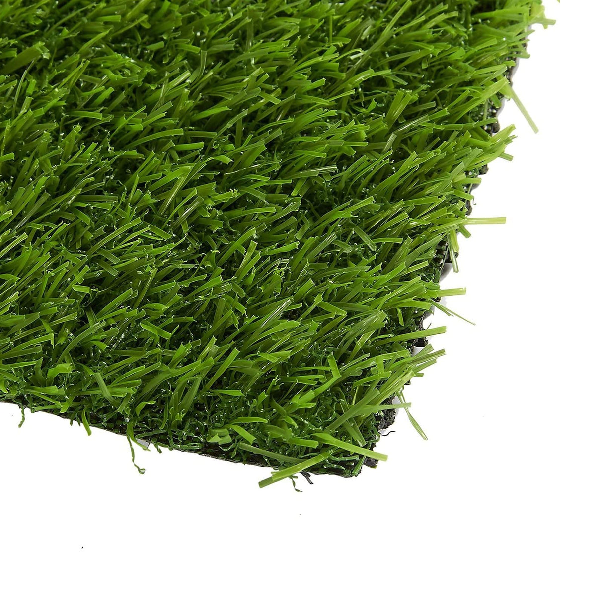 Juvale 4-Pack Non-Slip Artificial Grass Tiles for Indoor & Outdoor Use | 12x12-0.25 in Thick Mats | Easy to Clean & Durable, Soft Like Natural Lawn | Safe for Kids & Pets | Patio, Floor & Wall Decor Juvale