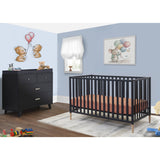 Sorelle Furniture Mia Crib Classic 3-in-1 Convertible Crib, Made of Sustainable Beech Wood, Wooden Baby Bed, Toddler and Child’s Daybed, with Removable Feet, Simplistic Nursery Furniture (Midnight) Sorelle Furniture