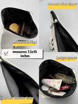 BARPERY Western Makeup Bag OCD Obsessive Cow Disorder Funny Cows Print Farmhouse Heifers Cosmetic Bag Gifts for Girl Cows Lover, Birthday Gift for Sister Girl Best Friend Daughter Granddaughter BARPERY