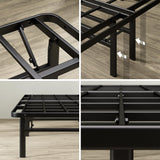 ZINUS SmartBase Super Heavy Duty Mattress Foundation with 4400lbs Weight Capacity, 14 Inch Metal Platform Bed Frame, No Box Spring Needed, Sturdy Steel Frame, Underbed Storage, Full Zinus