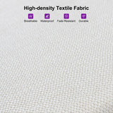 PURPLE LEAF Patio Dining Set for 10 All-Weather Wicker 11 Piece Aluminium Outdoor Table and Chairs Set Included Cushions for Backyard Indoor Decor Kitchen Modern Outdoor Furniture Set Champagne PURPLE LEAF