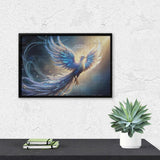 ETTUWNUI Diamond Painting Kits for Adults - A Mystical Phoenix Painting DIY 5D Full Drill Diamond Dots Paintings with Diamonds Gem Art and Crafts Home Decor 8"x12" ETTUWNUI