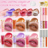 JCOOS Lip Gloss Making Kit, Make Your Own Lip Gloss Kit for Women Beginner, Girls, Diy Lipgloss Making Kits Lip Oil, Moisturizing Base, Pigments, Tubes, Women Gifts Unique, Popular Teen Girl Stuff Jcoos