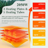 BNEHS Outdoor Sauna 2 Person,Full Spectrum Infrared Sauna,Home Sauna with 10 Minutes Warm Up Heating Tubes & Panels,Personal Wooden Sauna Room with Bluetooth Speaker,2050Watt BNEHS