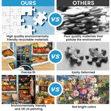 300 Piece Puzzles for Adults Dog Fruit Balloon Puzzle 300 Pieces Jigsaw Puzzles for Adult Kids Elderly Puzzles Game Adult Puzzles Family Challenging Game Home Decor Gift Toy 20.5x15IN WSCXSC