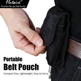 10-in-1 Multi Screwdriver, Multi-Bit Magnetic Ratcheting Screwdriver with Phillips/Slotted/Torx/Hex Bits and 1/4-Inch Nut Driver, All in One Multihead Screwdriver with Belt Pouch Flutaire