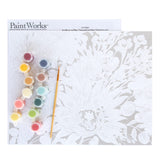 Dimensions Sunflower on Blue Paint by Number Kit for Adults and Kids, 14" x 11", Multicolor Dimensions