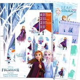 Disney Frozen Paint Your Own Figurines Set - Bundle with DIY Painting Set Featuring Frozen Plus Stickers and More | Paint Your Own Frozen Figures Disney