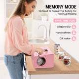 Whubefy Auto Tumbler Heat Press Machine, Pink Mug Heat Press Heat Up Even & Fast, Cup Press Machine for 30oz, Sublimation Machine for Tumbler 2.6-3.34in, Glass Jar, Can & Mugs, Halloween Spirit Whubefy