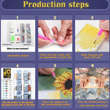 5D Diamond Painting Kits for Adults Beginners, Ocean Scenery Diamond Art, DIY Full Round Drill Diamond Dot Gem Art Kits for Adults, Home Wall Decor 11.8x15.7 Inch Acelii