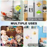 10 Pcs 5.5" x 5.5" Sublimation Blanks Suction Cup Car Window Sign, Aluminum Metal Removable Car Safety Warning Sign blanks for Heat Press Machine, DIY Craft, Custom Work HYHOSHI