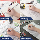 Pacific Arc Premium Graphite Drawing Pencils for Artists, Soft Pack - Professional Pencils for Drawing, Drafting, Sketching and Shading 12 Pk. - Great Non Toxic Art Supplies Set for Adults and Kids Pacific Arc