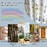 H&D HYALINE & DORA 215pcs DIY Crystal Suncatcher Kits for Adults Art Crafts Set with Rainbow Maker Prisms Pendant Sun Catchers Hanging Decor for Window Garden Wedding, Gold H&D HYALINE & DORA