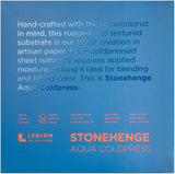 Stonehenge Yupo Paper Aqua Block Coldpress Pad 7"X7" 15 Sheets/Pkg-White 140lb Stonehenge Aqua