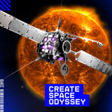 Geeek Club Space O DIY Engineering Kit - Solar Orbiter Model Building Kit - Solar-Powered Science Toy Kits - Educational STEM Kit, Electrical Engineering Kit - DIY Toy Gift for Adults, Teens, Kids 14+ Geeek Club