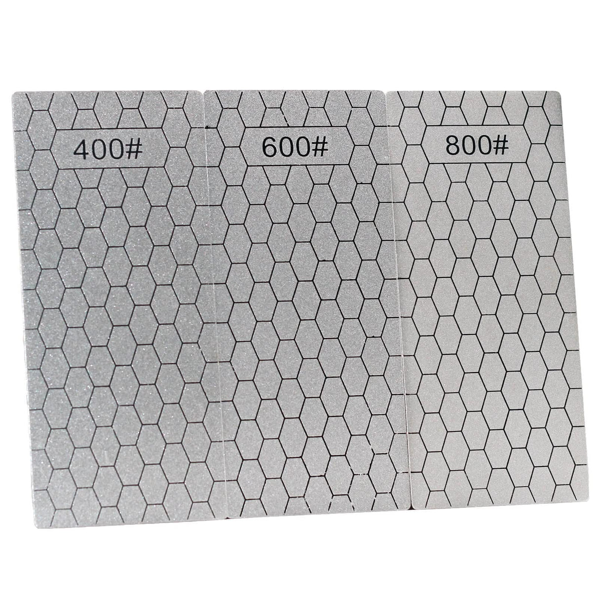 Jewboer 5 Pieces Diamond Sharpening Stone Set,Diamond Lapping Plate Coarse/Medium/Fine Grit Sharpener,400/600/800/1000/1200 Grit Jewboer