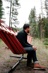 Stansport Cotton Blend Bahamas Hammock - Red (30800-60) Stansport