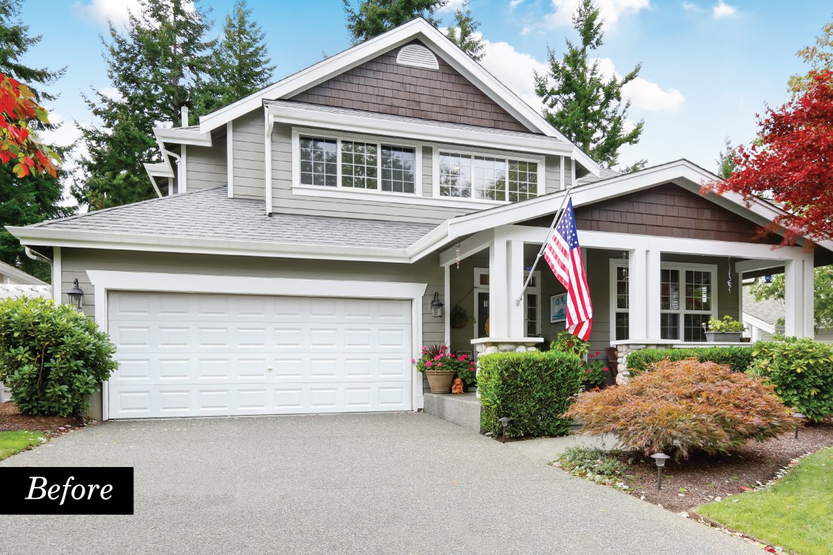 Wood Look Paint Kit for Garage Doors (Black Walnut) Giani