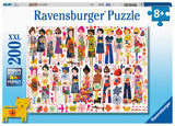 Ravensburger Flowers and Friends XXL Jigsaw Puzzle | 200-Piece Set for Kids, Durable & Colorful | Promotes Cognitive Skills | FSC-Certified - Environmentally Friendly Ravensburger