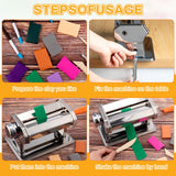 Huquary 2751 Pcs Polymer Clay Cutters for Earrings Making Polymer Clay Press Machine Jewelry Accessories Modeling Clay Sculpting Tools Clay Roller Acrylic Sheet Clay Earring Making Kit for DIY Huquary