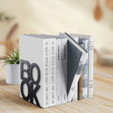 Book Ends,BookEnds Supports for Bookrack Desk,Bookend are Used for Books, Unique Appearance Design,Heavy Duty shikaman