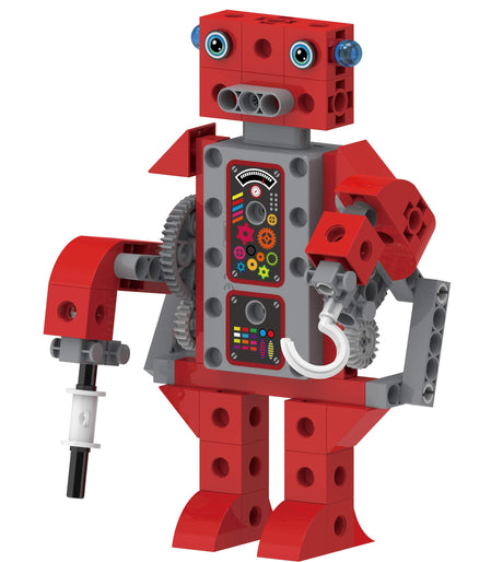 Thames & Kosmos Kids First Robot Factory: Wacky, Misfit, Rogue Robots STEM Experiment Kit | Hands-on Model Building for Young Engineers | Build 8 Motorized Robots | Play & Learn with Storybook Manual Thames & Kosmos