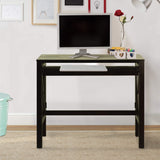 Casual Home Montego Folding Desk with Pull-Out Tray-Espresso Casual Home