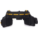 ToughBuilt - 4-piece Contractor Tool Belt Set - Heavy Duty and Durable - 3 Cliptech Pouches and padded Toolbelt - (TB-CT-101-4P) ToughBuilt