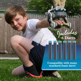 Thames & Kosmos Ultra Bionic Blaster STEM Experiment Kit | Construct a Robotic Foam Dart Blasting Glove | Challenging Build, Learn About Mechanical Technology & Engineering Thames & Kosmos