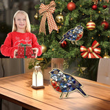 ZTIKSNYU DIY Glass Mosaic Tiles Bird Art Crafts Adults Mosaic Art Projects Home Decoration Creative Mosaic Glass Gift Kit for Kids 8 Ages Glass Pieces Mosaic Making Coaster Puzzle Gifts Christmas ZTIKSNYU