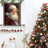 SKRYUIE Christmas Paint by Numbers Kit for Adults, Acrylic Oil Painting by Numbers Kits Santa Claus for Beginner with Paintbrushes Brushes Paintwork Art Crafts Canvas for Home Decor 16x20 inch SKRYUIE