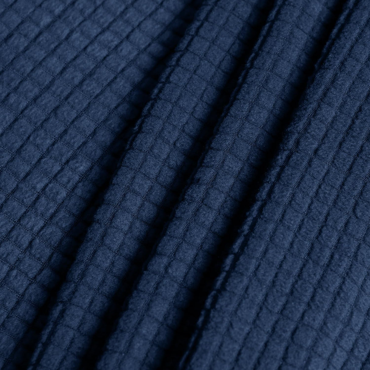 SFYZHMME Jacquard Swivel Barrel Chair Cover, Soft Polar Fleece Swivel Accent Chair Slipcover,Modern Barrel Chair Slipcover for Round Club Armchair (Navy) SFYZHMME