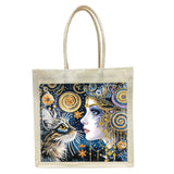 yzARTche Diamond Art Painting Handbag, DIY Diamond Art Handmade Tote Bag Shoulder Bag with Replaceable Pattern-07-Cat yzARTche