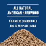 Kingsford 100% Natural Hickory Hardwood Blend Pellets - For All BBQ Grills & Smokers, 18 lbs Kingsford